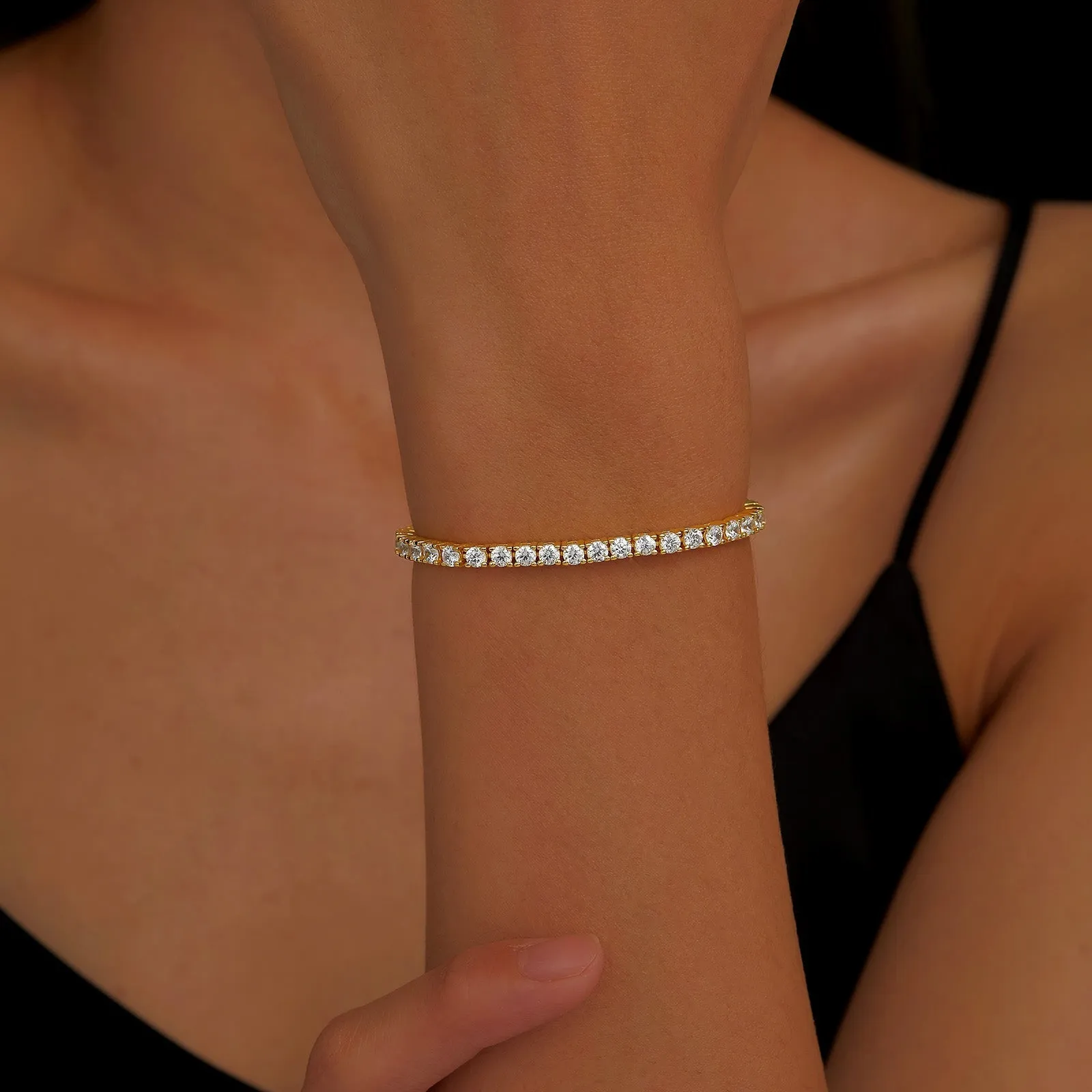 5.25 CTW Classic Tennis Bracelet B2001CLP65