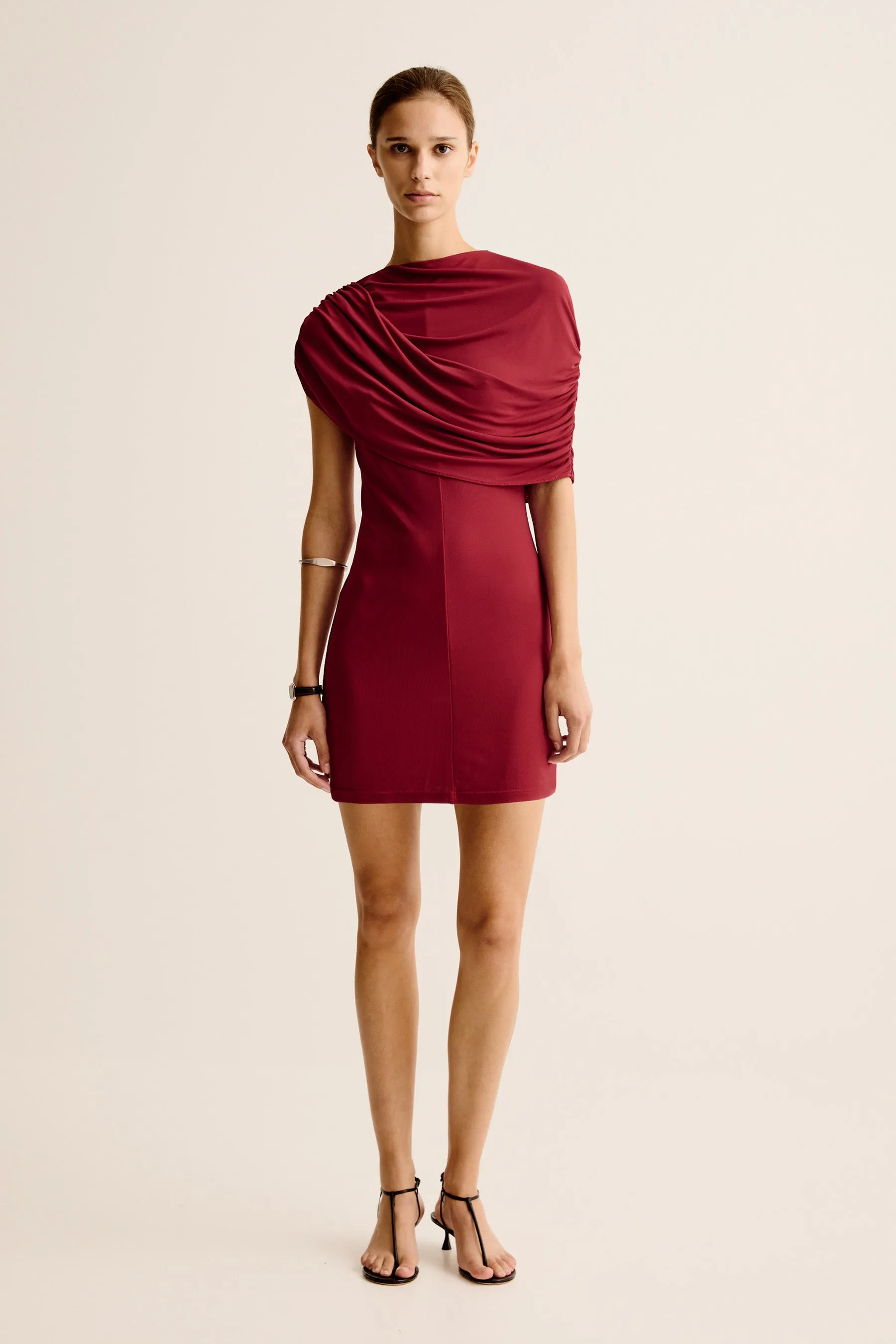Bonachi Mini Dress - Cherry