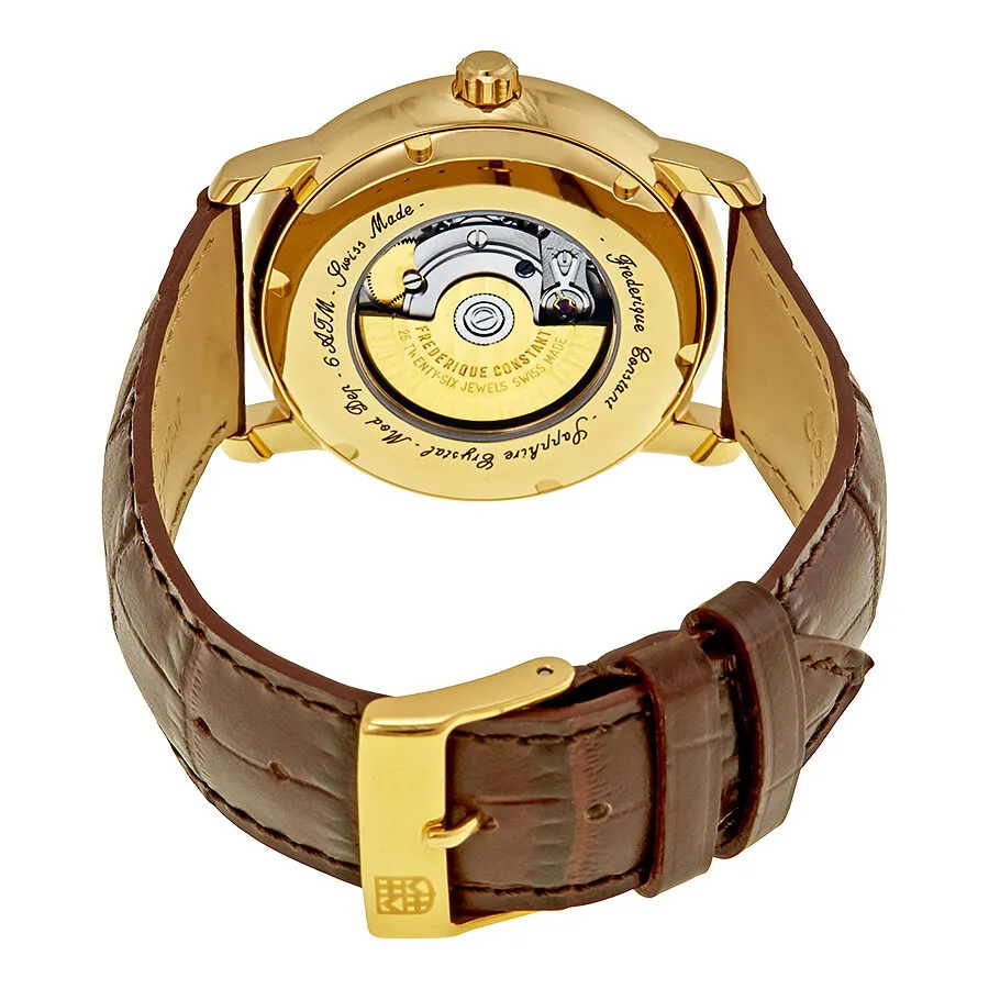 Frederique Constant Persuasion Automatic Silver Dial Gold-Plated Men's Watch 303NM4P5 FC-303NM4P5