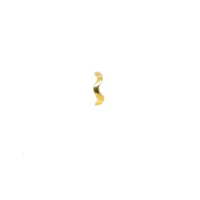 Golden Wave Ear Cuff (single)