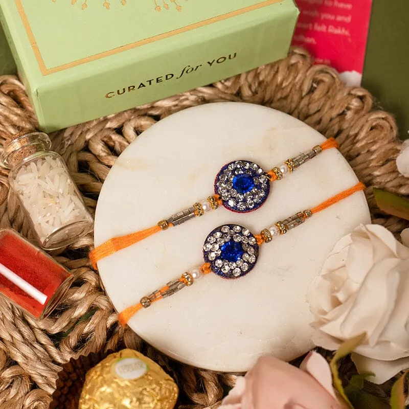 Opulent Diamond Bhaiya Rakhi