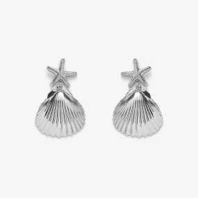 Pura Vida Starfish Dangle Earring SILVER