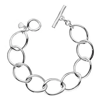Sterling Silver Large Link Heavyweight Bracelet