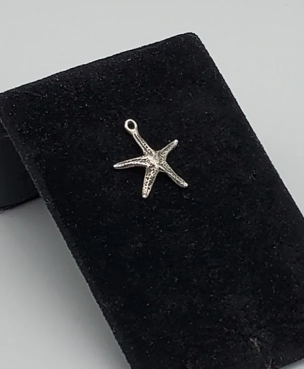 Sterling Silver Starfish Charm